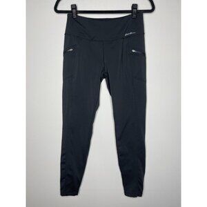 Eddie Bauer Women's Trail Tights Compression Size:S Black Gym Yoga